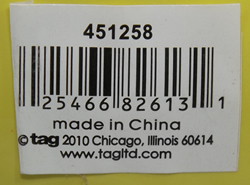 Tag ltd bar code