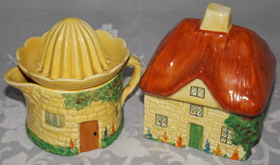 Carlton Ware cottage juicer and preserve pot