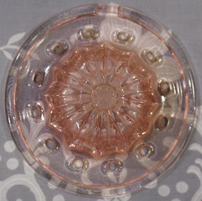 US Glass pink glass reamer