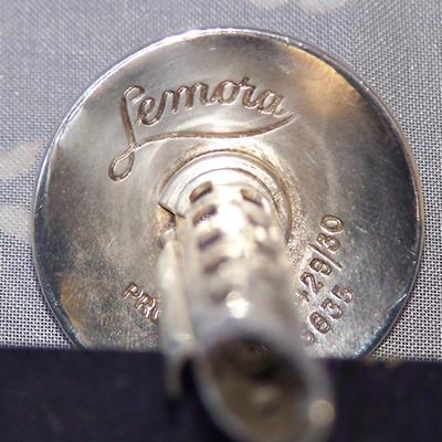 Lemora 'Lemora' Silver plate with bakelite rod juicer