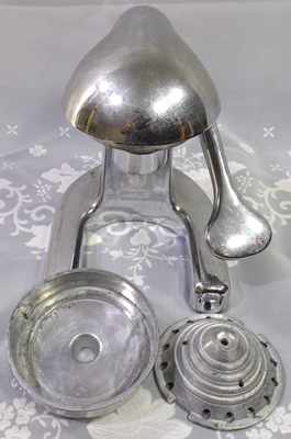 Chromed lever ratchet juicer parts