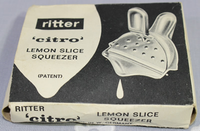 Box for Ritter 'citro' squeezer