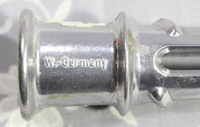 Embossed W.-Germany '3' insert juicer