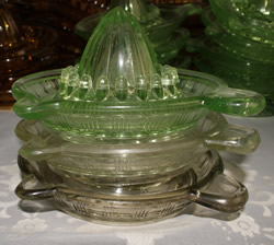 Crown Crystal Glass green tinge