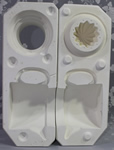 Simple 2 piece juicer mould