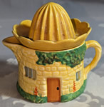 Yellow cottage Carlton Ware juicer