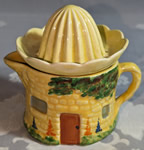 Yellow cottage Carlton Ware juicer