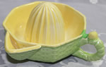 Green and yellow 'Fruit Basket' 1 piece juicer - Japanese Copy