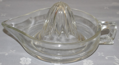 Crown Crystal Australia clear Glass Juicer