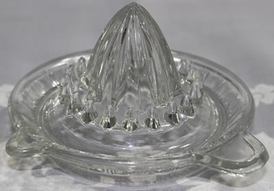 Crown Crystal Glass salesman's model juicer