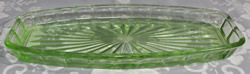 No. 417 - 10in Sandwich Tray (Green)