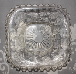 No. 4B 5½" Plate - Clear (Variety 1) Round