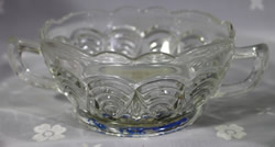 Crown Crystal Glass No. 5732 - open sugar