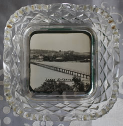 Crown Crystal Glass No. 7004 - 4" Deep Almond