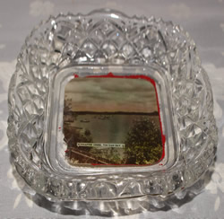 Crown Crystal Glass No. 7004 - 4" Deep Almond