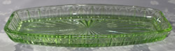 No. 7517 - 10in Sandwich Tray (Green)