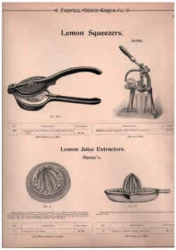 1900 Farwell Squeezers and juicers