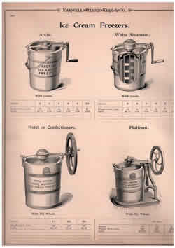 1900 Farwell Icecream Freezers