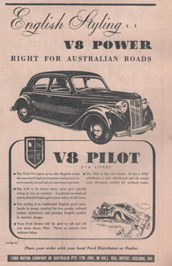 1950 Ford Pilot V8