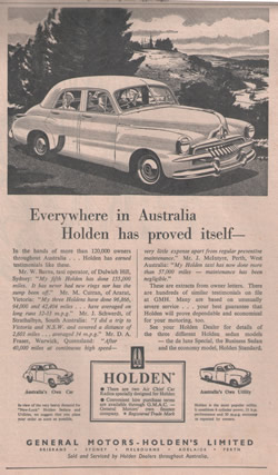 1954 FJ Holden sedan