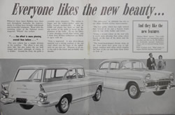 1961 EK Holden station wagon and sedan