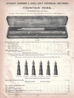 Fountain Pens - Anthony Horderns 1907 - Page 198