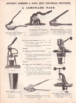 Anthony Horderns' Catalogue 1907, page 522 